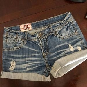 Jean shorts